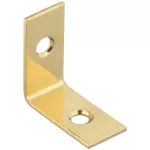 Codo de refuerzo 1" x 1/2" bronce National Hardware N190-819 (sust. N213-389) (4 por paquete)