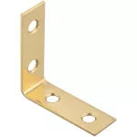 Codo de refuerzo 1-1/2" x 5/8" bronce National Hardware N190-827 (sust. N213-397) (4 por paquete)