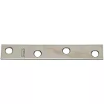 Platina de refuerzo 4" x 5/8" galvanizado National Hardware N114-405 (4 por paquete)