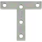 Platina en T 3" x 3" galvanizado National Hardware N113-704 (2 por paquete)