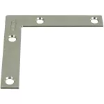 Escuadra de refuerzo 3" x 1/2" galvanizada National Hardware N113-969 (4 por paquete)