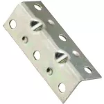 Escuadra de refuerzo 2-1/2" x 3/4" galvanizada National Hardware N220-061 (4 por paquete)