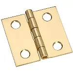 Bisagra V1802 1" x 1" laton National Hardware N211-334 (4 por paquete)
