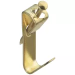 Gancho para pared 20 libras bronce National Hardware N260-026 (10 por paquete)