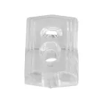 Soporte para espejo con anclaje 1/8" transparente National Hardware N260-331 (4 por paquete)