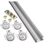 Riel para puerta corrediza 72" galvanizado National Hardware N343-087