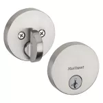Cerrojo sencillo redondo niquel satinado Milan Kwikset 92580-016 (sust. 92580-010)