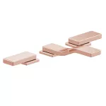 Grifería para lavatorio de 8" Skyline Rose Gold Franz Viegener FV207\J9RG (NO incluye desagüe)