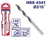 Broca HSS para metal 3/16" Emtop ETDB311302