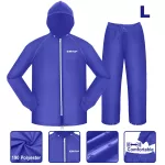 Capa impermeable de poliester recubierto de PVC Emtop ERST02L (talla L)