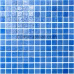 Vitroceramica brillante Niebla Azul 2.5 x 2.5 cm Togama