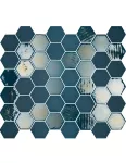Mosaico Sixties Blue 32 x 29 cm Togama