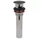 Desagüe para lavatorio 32 mm (1-1/4") metálico con rebalse uso comercial Zurn Z8743