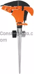 Aspersor para riego de 17 metros 360 grados plastico de pulsaciones con estaca Truper ASP-P11X / 10339 