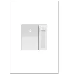 Dimmer universal 450W 1 polo 2 modulos 3 vias blanco Adorne Legrand ADPD453LW2