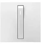 Interruptor 3 vias 15A 2 modulos tipo whisper blanco Adorne Legrand ASWR1532W4
