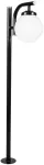 Lampara para exterior poste E27 100W 100-240V IP54 (430 x 2440 mm) negro Globo Blumenau 178299-01