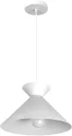 Lampara colgante E27 20W 100-240V (300 x 185 mm) blanco mate Guto Blumenau 813020-11
