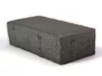 Adoquin rectangular 6 x 10 x 20 cm (negro grafito)