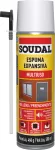 Espuma poliuretano expansiva PU 500 mL Soudal 123362