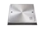 Tapa de registro de aluminio para tubo 50 mm (2") satinado Carmiol CI 300-50-A-S