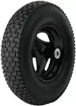 Llanta reforzada 16" con rin, eje, y baleros para carretillo Truper RN / 11852 