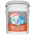 Pintura impermeabilizante satinada Dry Coat cubeta Lanco DC3040-2 (blanco / base pastel)