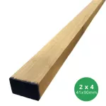 Alfajilla de pino seco tratado cepillado 2" x 4" (41 x 90 mm) x 3.2 metros