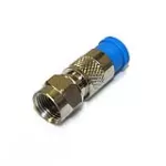 Fitting de presion para cable coaxial RG-6 Miyako F-74