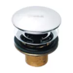 Desagüe para lavatorio 57 x 93 mm (2-1/4" x 3-1/2") de lujo cromo Deca 1601.C