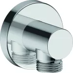 Salida de agua pared para regadera telefono con valvula anti-retorno cromo Duravit UV0630008010