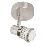 Lampara spot dirigible GU10 6W 110V satinado Bitello Tecnolite 60LVC301MVS