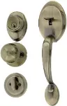 Cerradura principal bronce antiguo Versalles 90490-001 Fanal