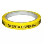 Cinta amarilla de Oferta Especial 3/4" x 50 metros