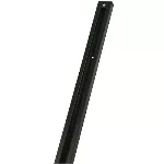 Riel de 1 metro negro Tecnolite YS-100/N