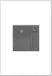 Dimmer universal 450W 1 polo 2 modulos 3 vias magnesio Adorne Legrand ADPD453LM2