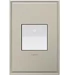 Interruptor 1 polo 4 vias 20A 2 modulos magnesio Adorne Legrand ASPD2042M4