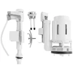 Kit de carga y descarga para inodoro DuraStyle Duravit 0074118200+0074190600