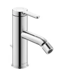 Griferia para bidet con desagüe cromo C.1 Duravit C12400001010