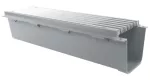 Canal PVC A15 con rejilla 50 cm peatonal