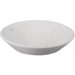 Lavatorio de sobreponer redondo 410 mm sin rebosadero blanco Verdi Franz Viegener E241-BL