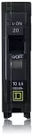 Breaker de enchufar 1 polo 20A 120/240V UL Square D QO120