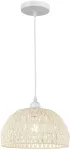 Lampara colgante E27 60W 100-240V (300 x 1160 mm) cuerda de papel arena Jakarta Blumenau 86501092