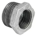 Bushing hierro galvanizado 18 x 9 mm (3/4" x 3/8")