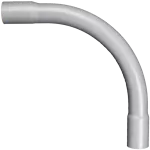 Curva conduit 90° PVC tipo A 50 mm (2") UL