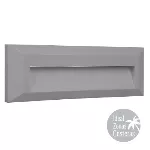 Lampara para exterior de pared LED 1.5W 100-127V 4000K IP65 zonas costeras gris Anshan Tecnolite HLED-801/G