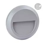 Lampara para exterior de pared LED 1W 100-127V 4000K IP65 zonas costeras gris Anshan II Tecnolite HLED-804/G