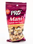 Mani pelado con sal y pasas 80 Gramos