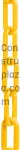 Cadena de plastico amarilla 6 mm (25 metros por paquete)