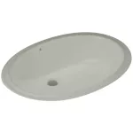 Lavatorio de submontar ovalado 569 x 420 mm con rebosadero blanco Mara Franz Viegener E235-BL